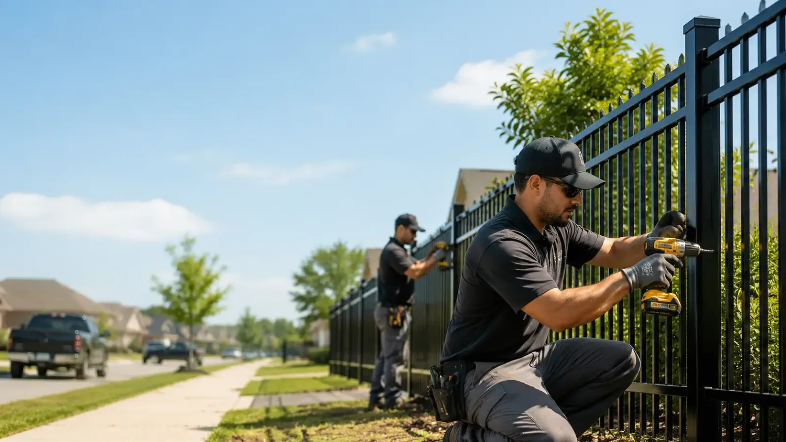 Metal Fence Installation in College Station, AR
